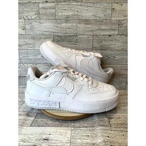 Nike Air Force 1 Low Top Fontanka White Women Size 8.5